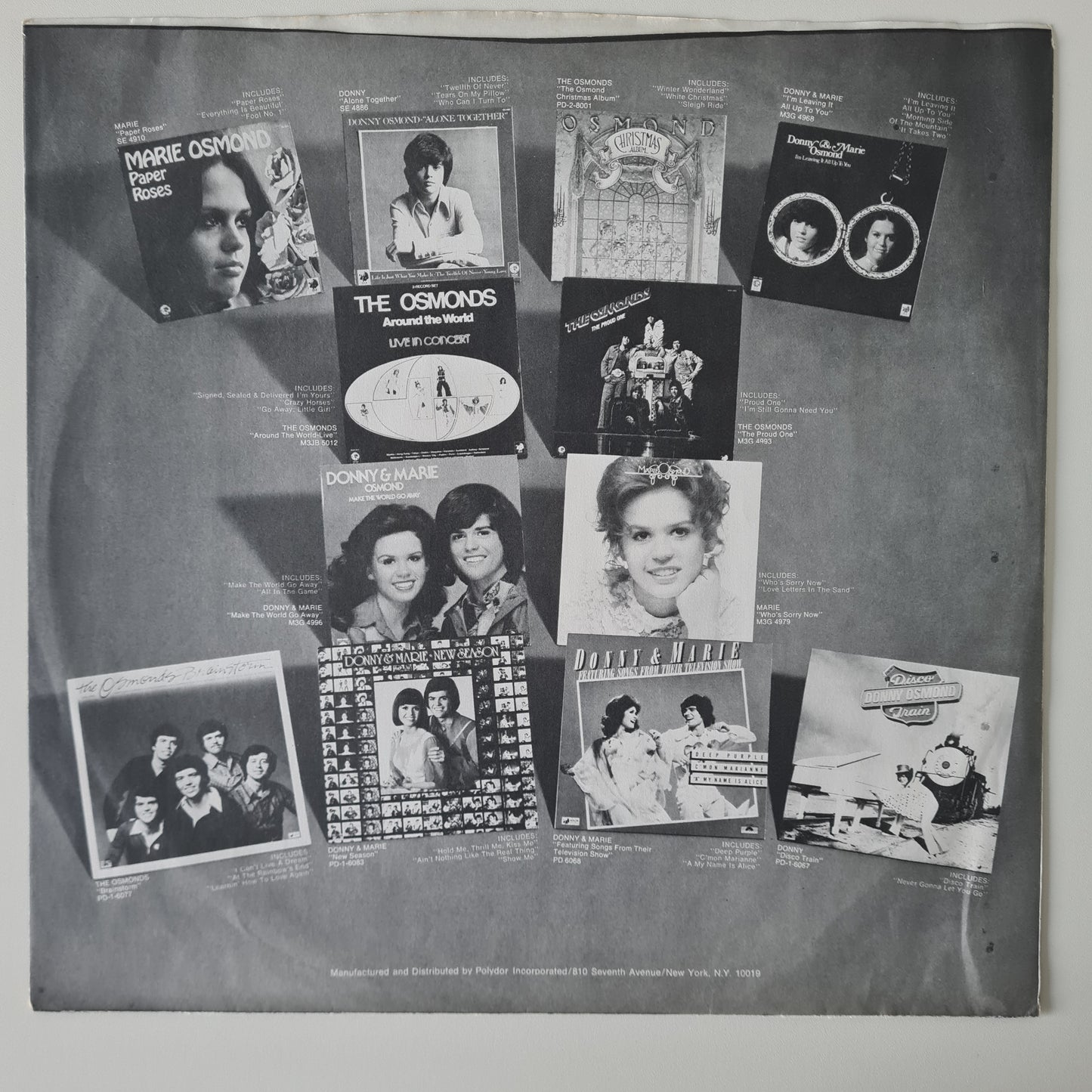 The Osmonds – The Osmonds Greatest Hits - 1977 - Vinyl Record 2LP