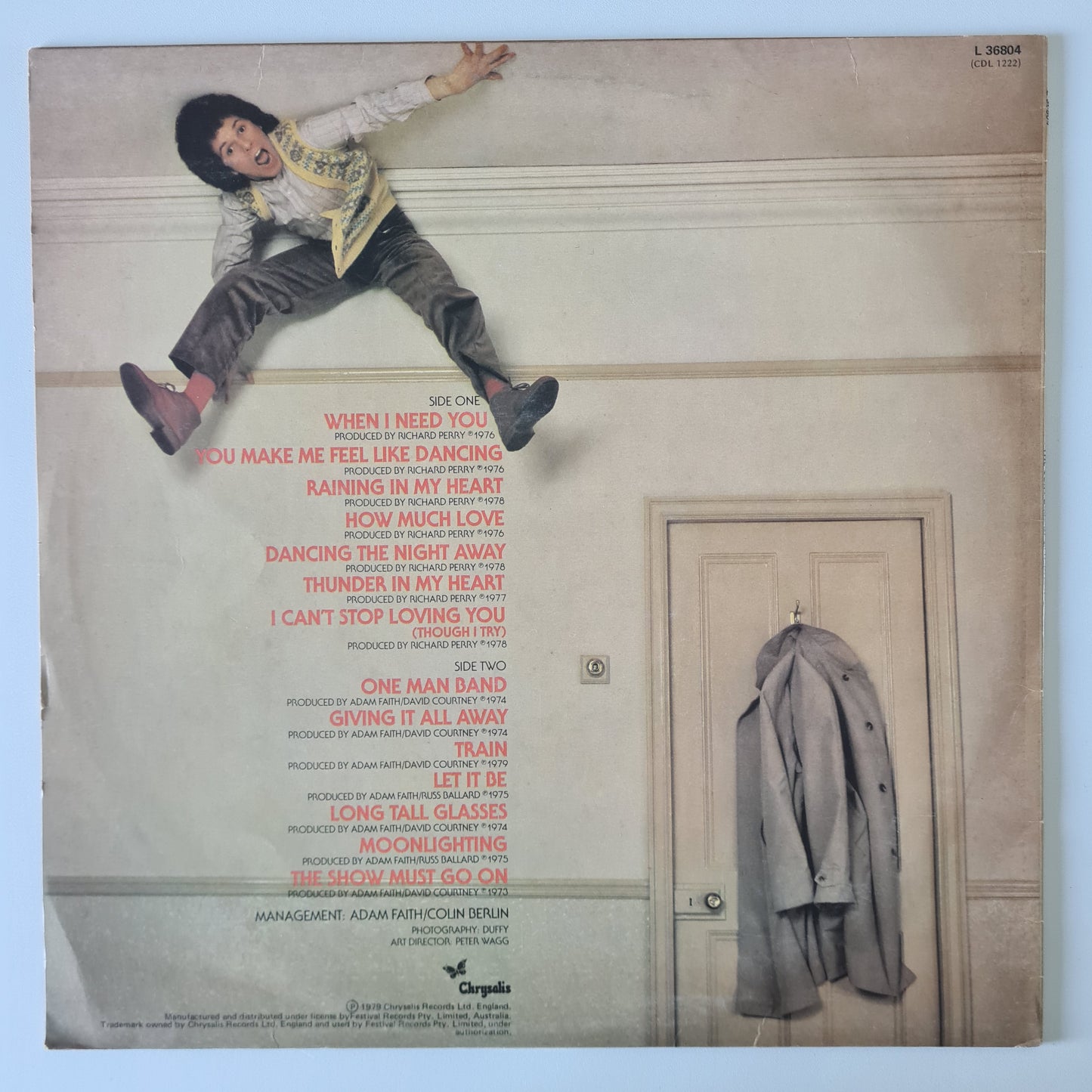Leo Sayer – The Very Best Of Leo Sayer - 1979 - Vinyl Record LP