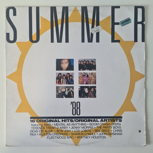 Various Artists - Summer '88 - 1987 - Vinyl Record LP (RARE Australian Only Release) (near mint)