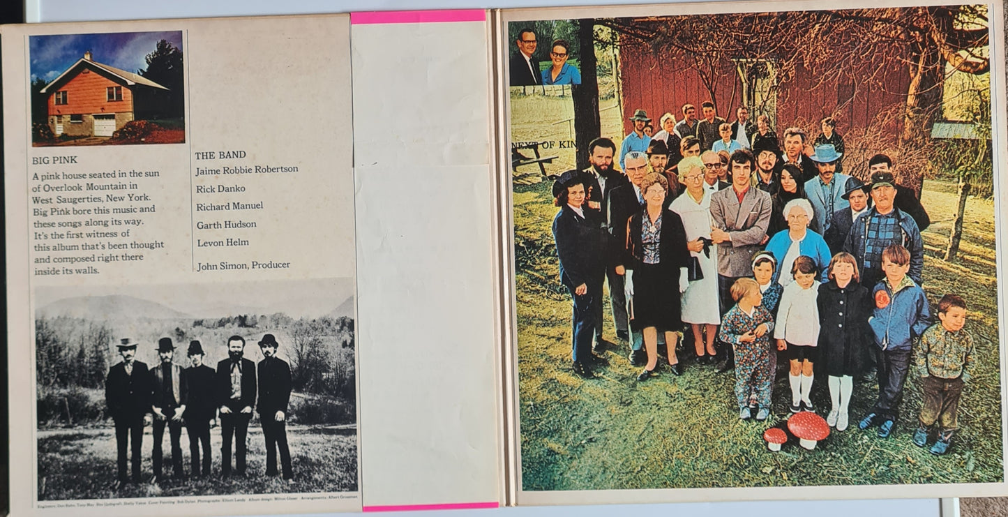 The Band – Music From Big Pink - 1968 (1973 Japanese Pressing) - Vinyl Record LP (near mint))