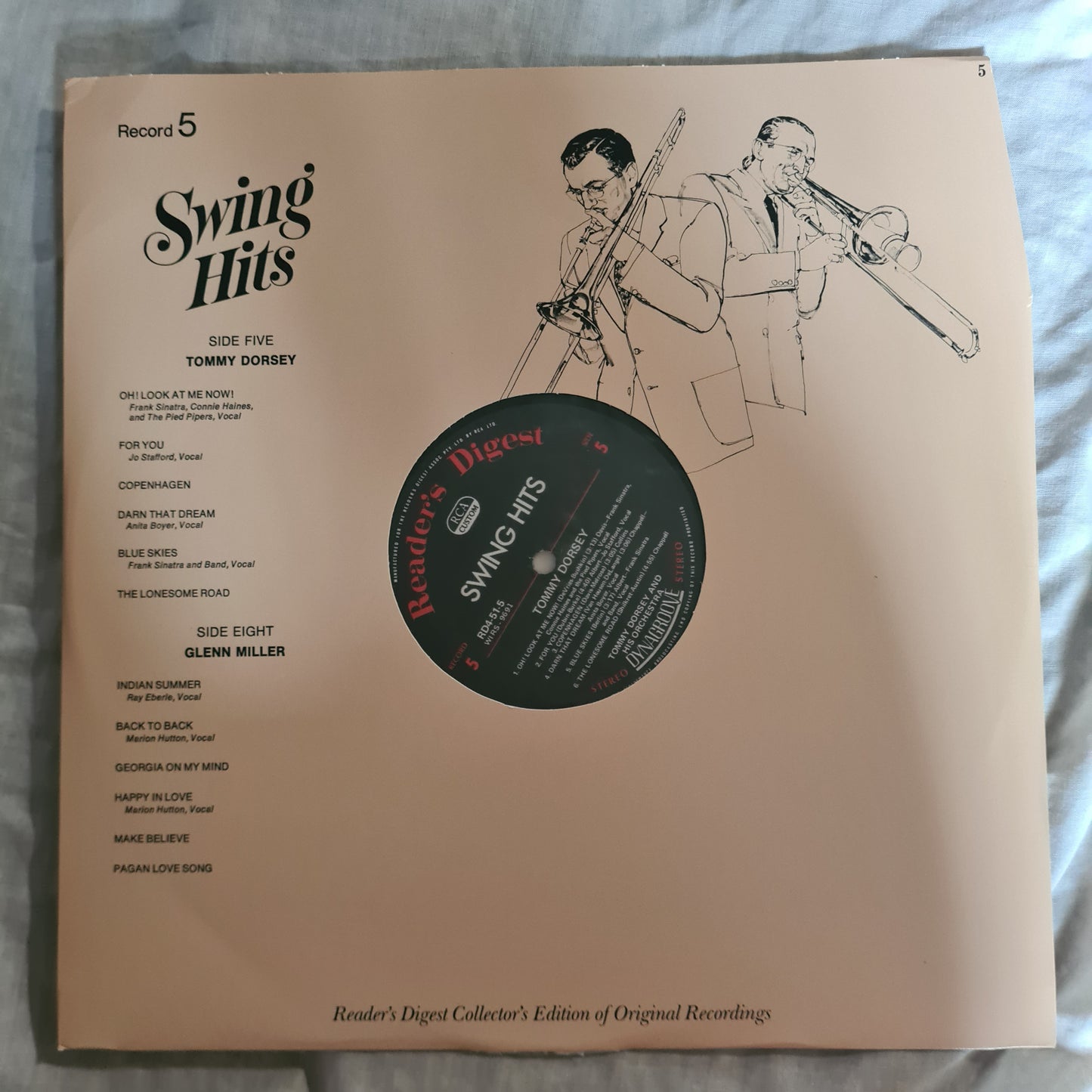 Various Artists: – Swing Hits (Tommy Dorsey, Benny Goodman, Glenn Miller, Artie Shaw) - 6 LP Vinyl Record BOX SET