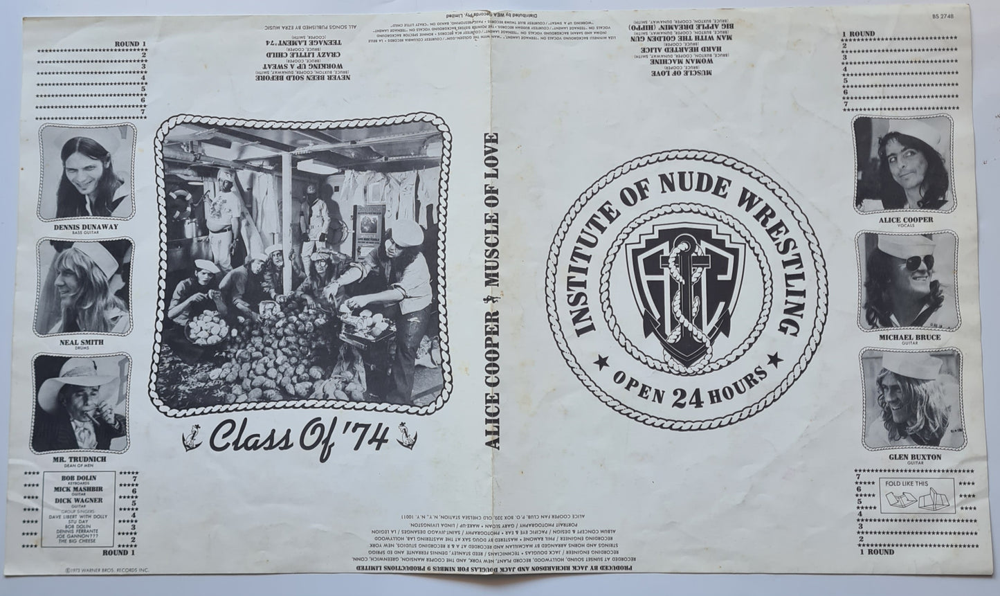 Alice Cooper – Muscle Of Love - 1973 (1st Australian Pressing with Box & Insert) - Vinyl Record LP