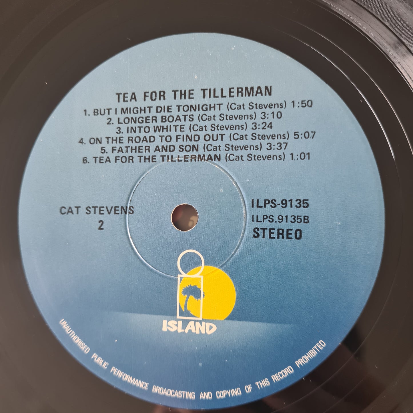Cat Stevens – Tea For The Tillerman - 1970 (70's UK Gatefold reissue) - Vinyl Record LP