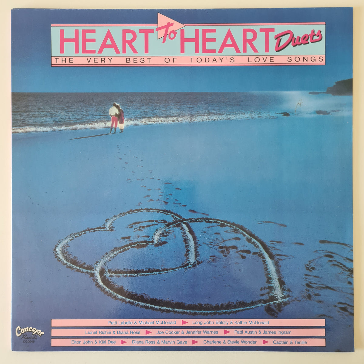Various Artists – Heart To Heart Duets - 1987 (Australian Only Release) - Vinyl Record LP by Sound Hound Records