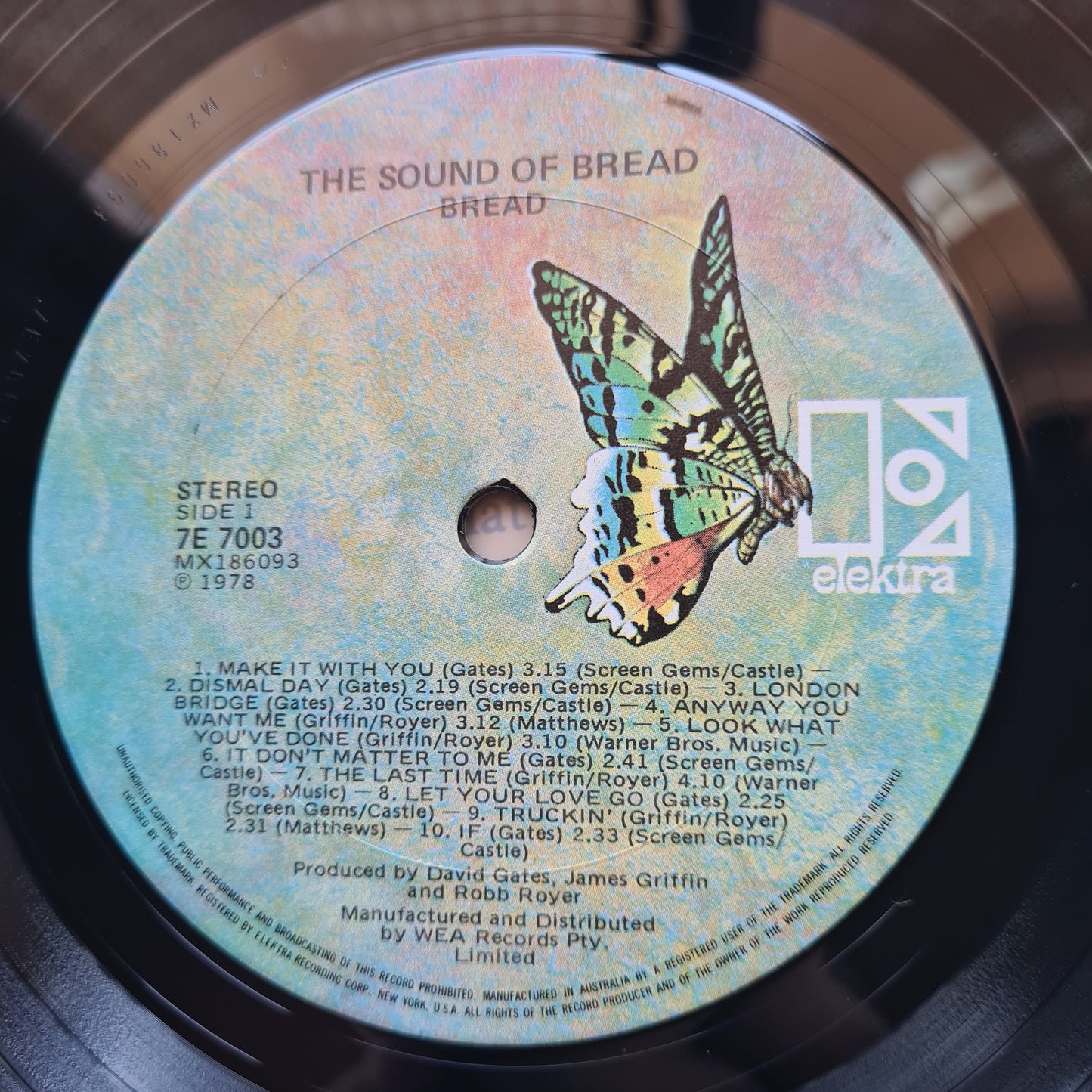 Bread – The Sound Of Bread: Their 20 Finest Songs - 1977 (1978 Australian Pressing) - Vinyl Record LP
