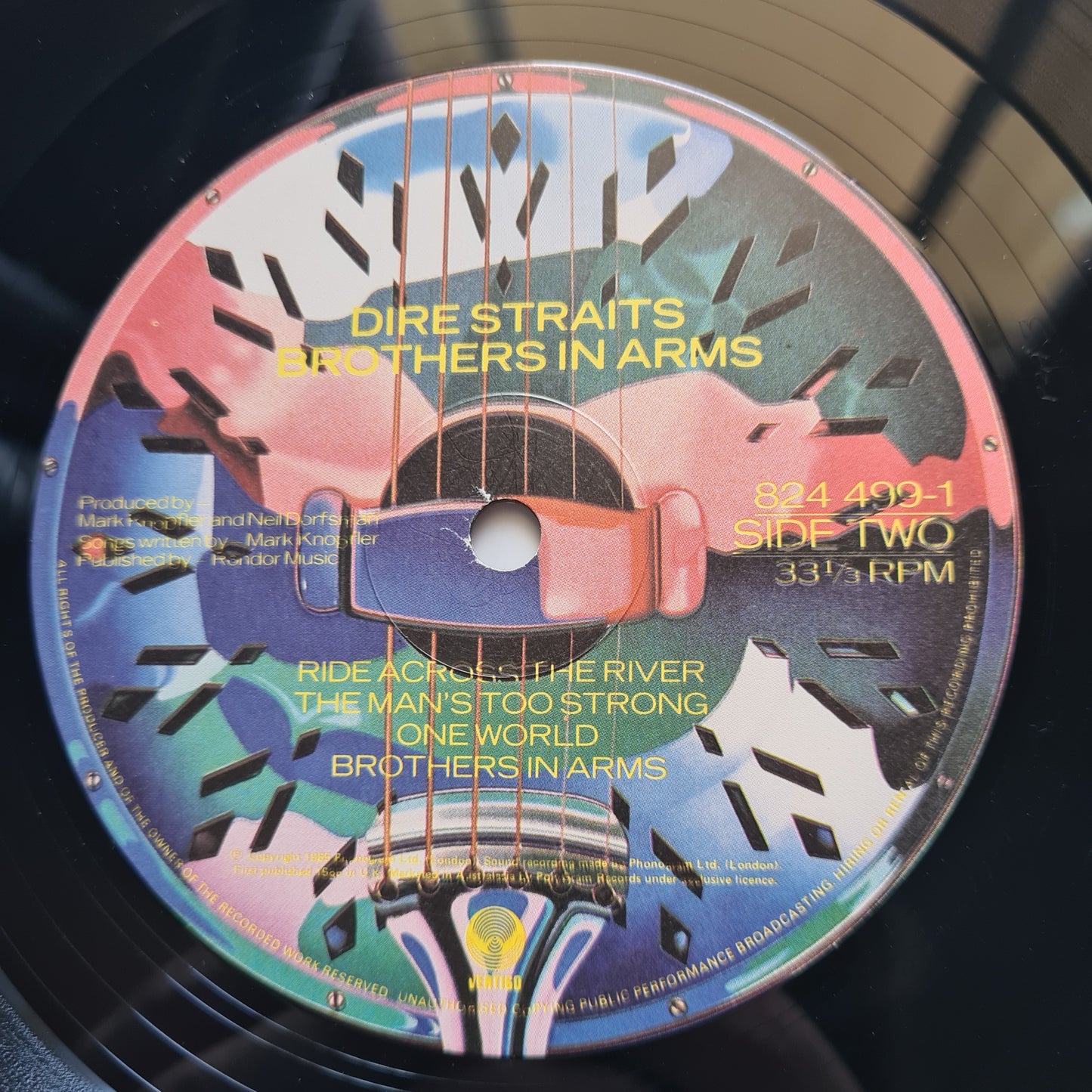 Dire Straits – Brothers In Arms - 1985 - Vinyl Record LP
