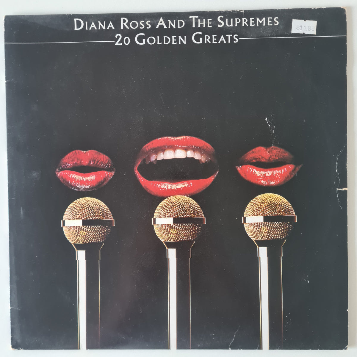 Diana Ross & The Supremes – 20 Golden Greats - 1977 - Vinyl Record LP