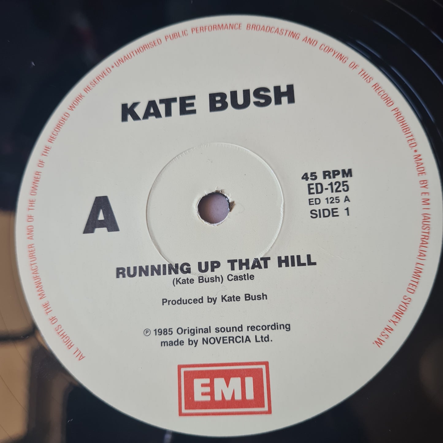 Kate Bush – Running Up That Hill - 1985 - Vinyl Record (12inch Maxi Single)