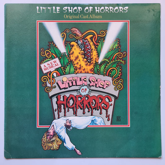 Howard Ashman & Alan Menken – Little Shop Of Horrors: Original Cast Album - 1982 - Vinyl Record LP (near mint)
