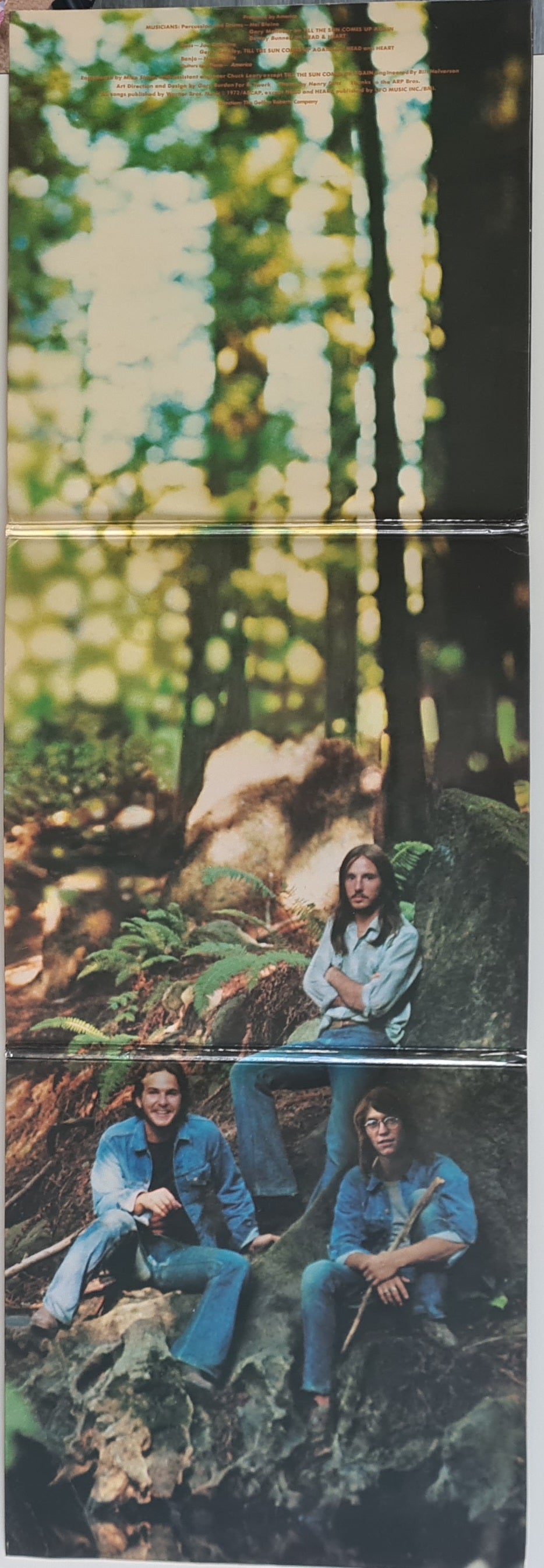America – Homecoming - 1972 (1974 USA Tri-fold Pressing) - Vinyl Record LP