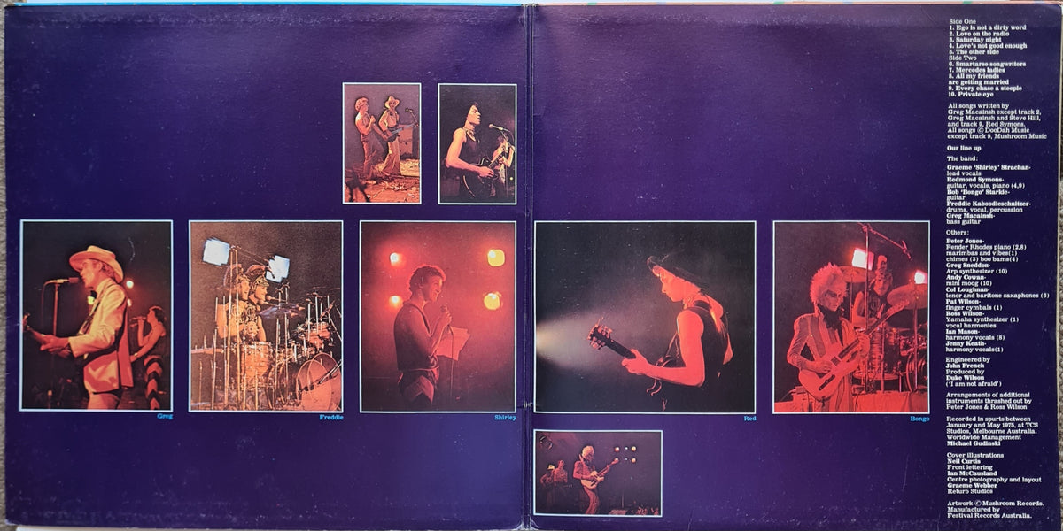 Skyhooks – Ego Is Not A Dirty Word - 1975 - Vinyl Record LP (Excellent)