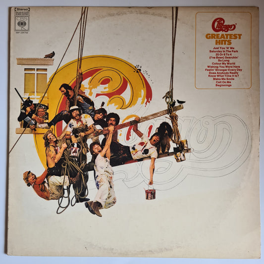 Chicago – Chicago's Greatest Hits- 1975 - Vinyl Record LP