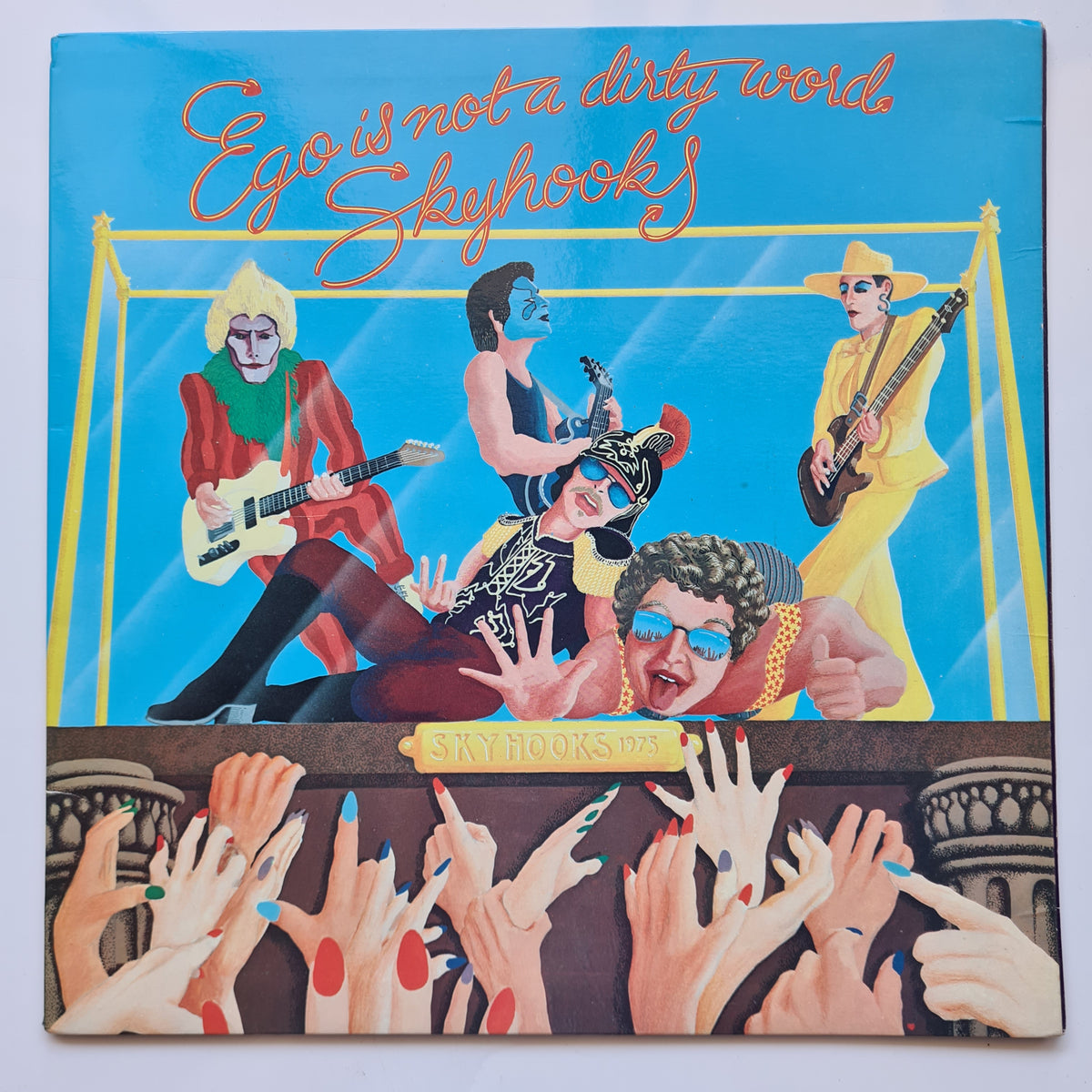 Skyhooks – Ego Is Not A Dirty Word - 1975 - Vinyl Record LP (Excellent)