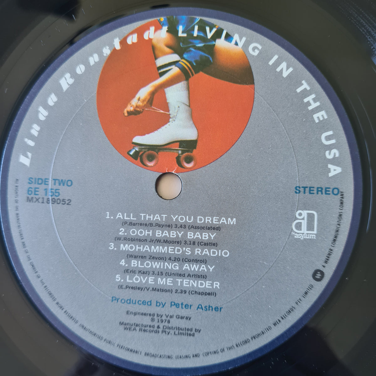 Linda Ronstadt – Living In The USA - 1978 (Gatefold) - Vinyl Record LP