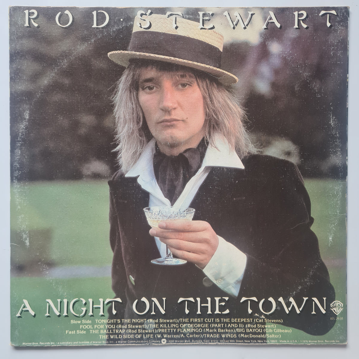 Rod Stewart – A Night On The Town - 1976 - Vinyl Record LP