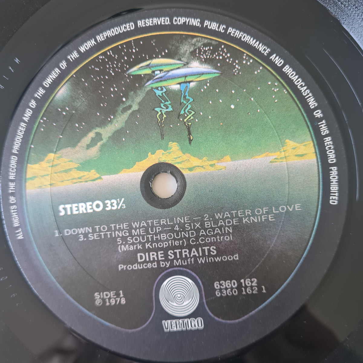 Dire Straits – Dire Straits - 1978 - Vinyl Record LP