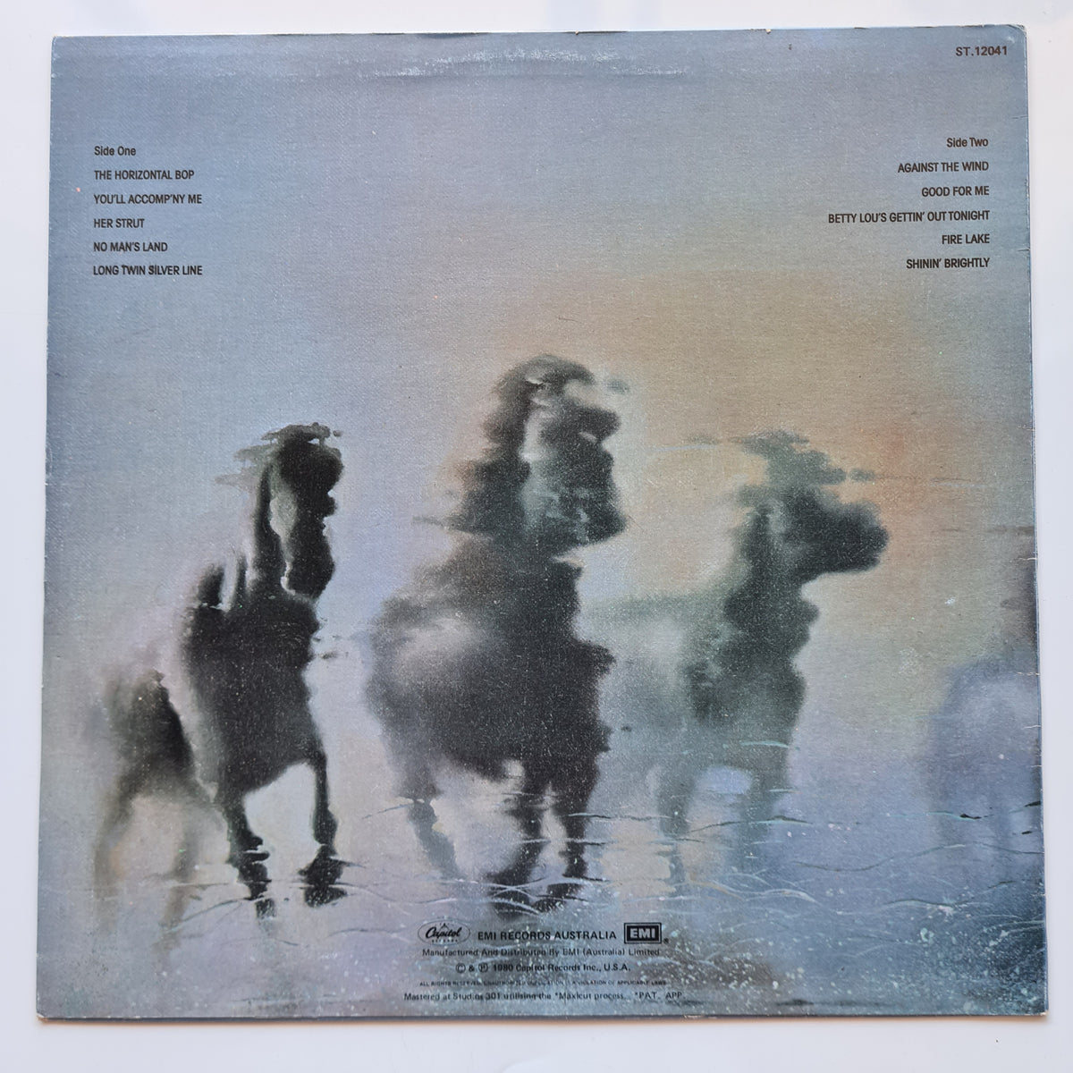 Bob Seger & The Silver Bullet Band – Against The Wind - 1980 - Vinyl Record LP
