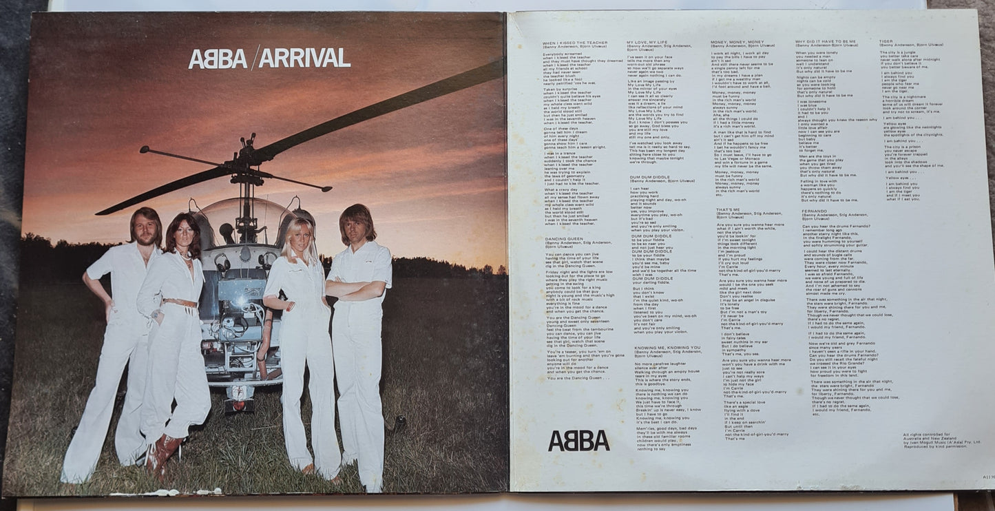 ABBA – Arrival - 1976 (Australian Pressing) - Vinyl Record LP