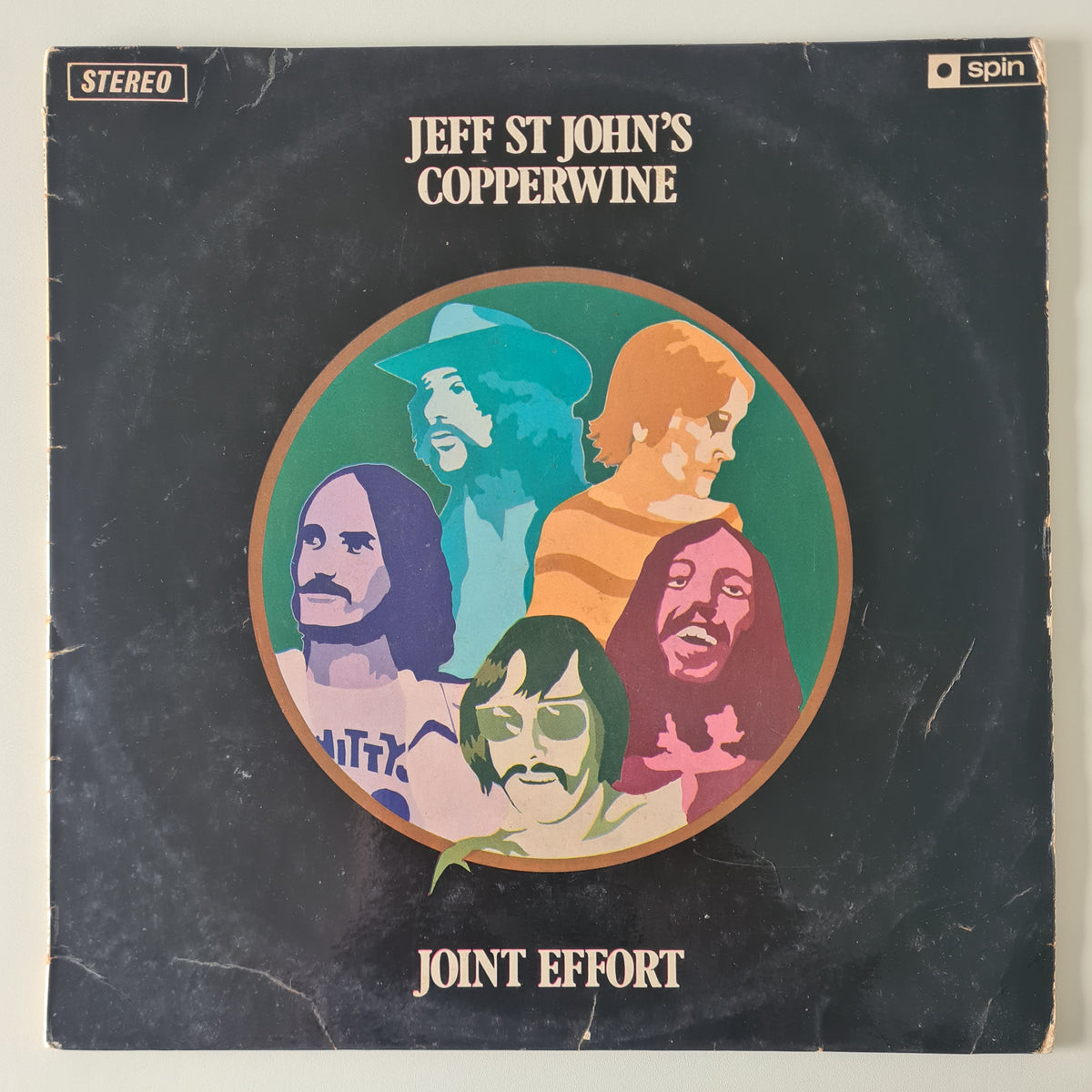 Jeff St John's Copperwine – Joint Effort - 1971 - Vinyl Record LP