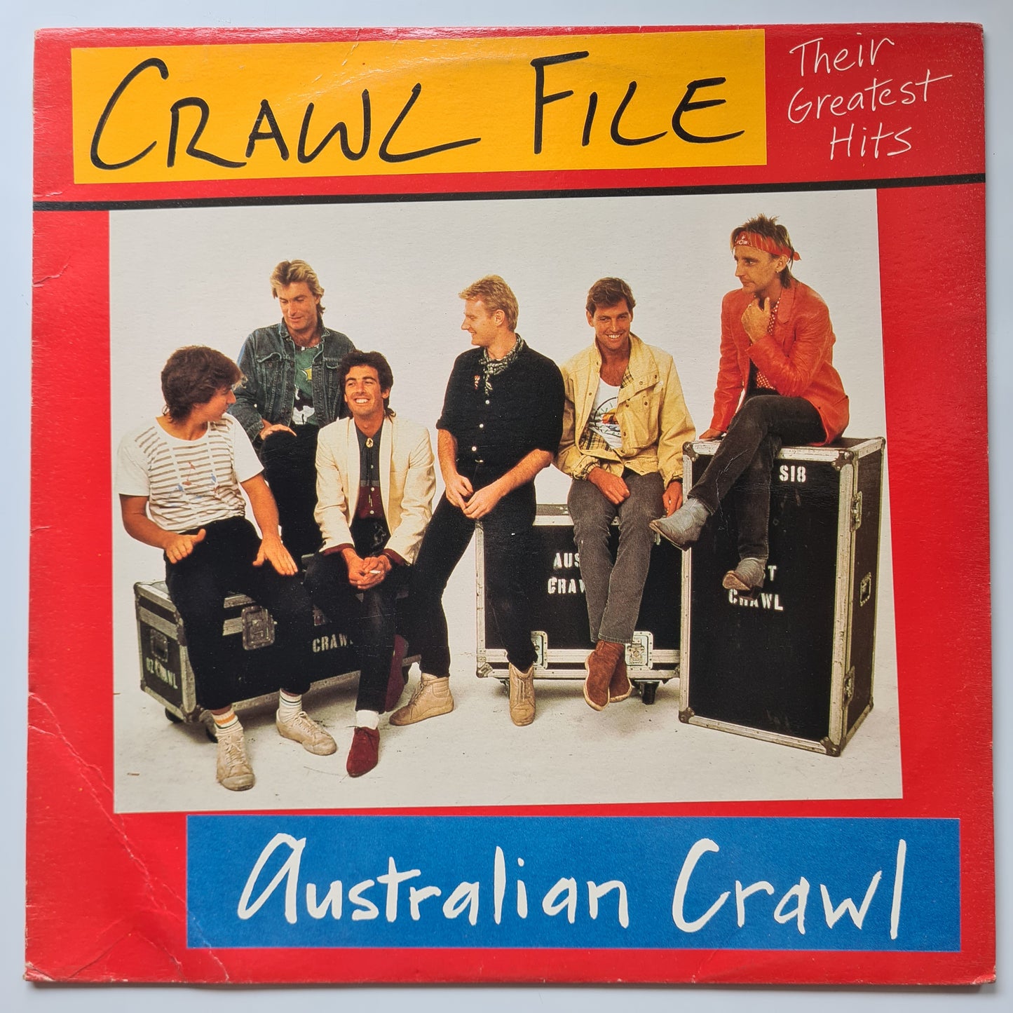 Australian Crawl – Crawl File (Greatest Hits) - 1984 - Vinyl Record LP