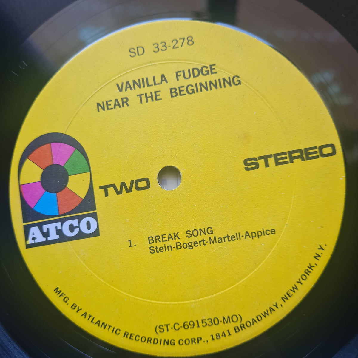 Vanilla Fudge – Near The Beginning - 1969 (USA Pressing) - Vinyl Record LP