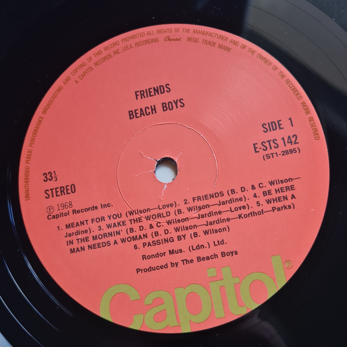 The Beach Boys – Wild Honey / Friends - 1975 (UK Gatefold Pressing) - 2LP Vinyl Record