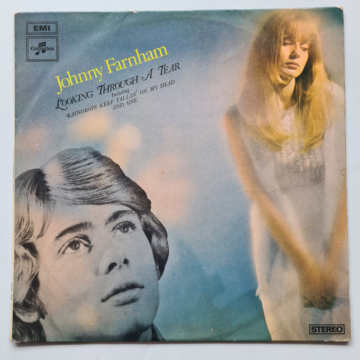 Johnny Farnham – Looking Through A Tear - 1970 - Vinyl Record LP
