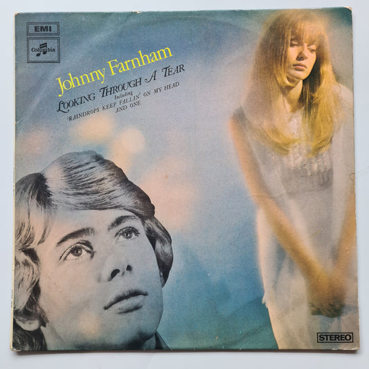 Johnny Farnham – Looking Through A Tear - 1970 - Vinyl Record LP