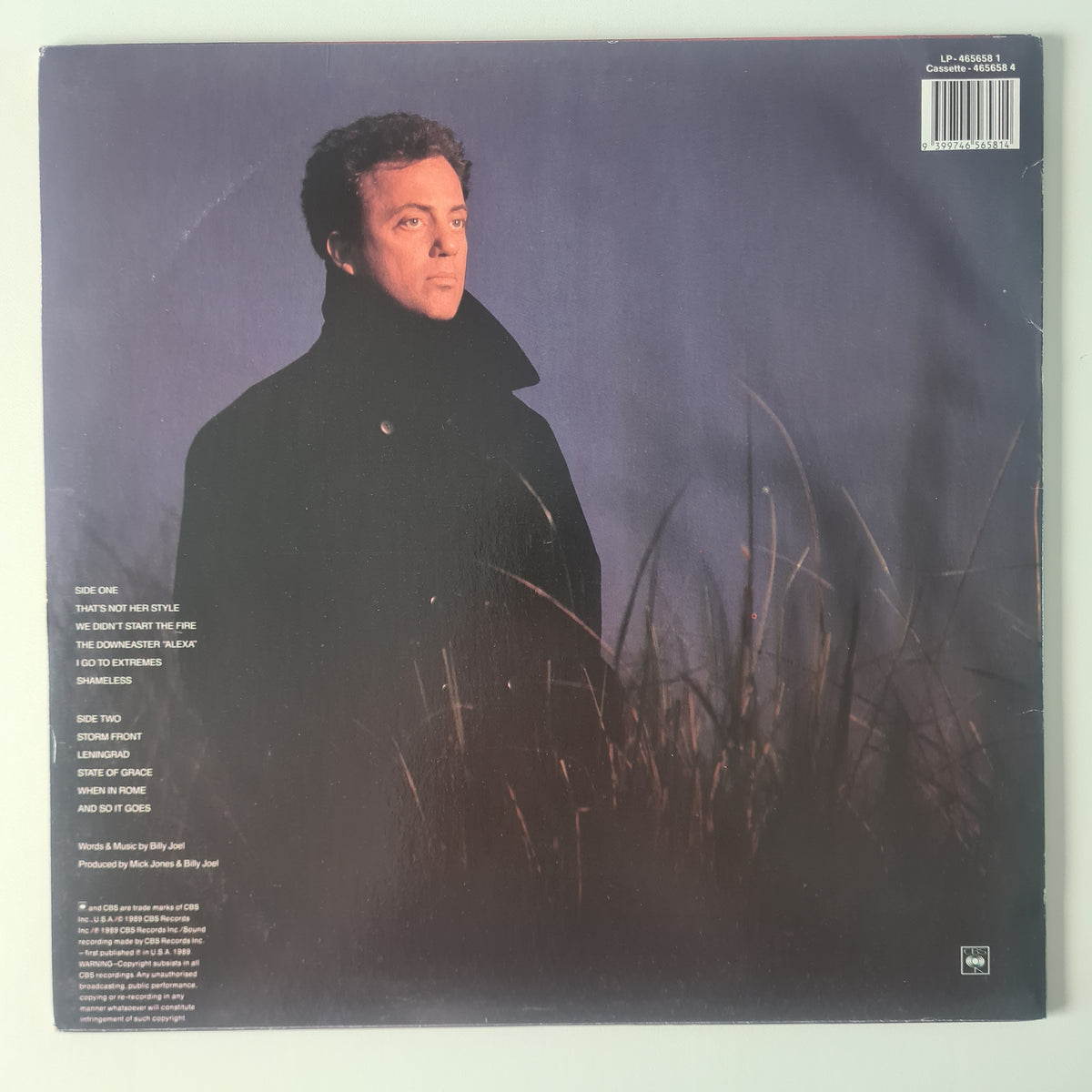 Billy Joel – Storm Front - 1989 - Vinyl Record LP (Excellent)