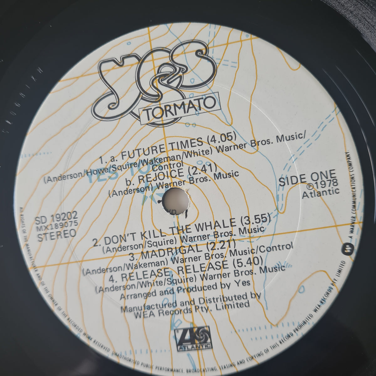 Yes – Tormato - 1978 - Vinyl Record LP (near mint)