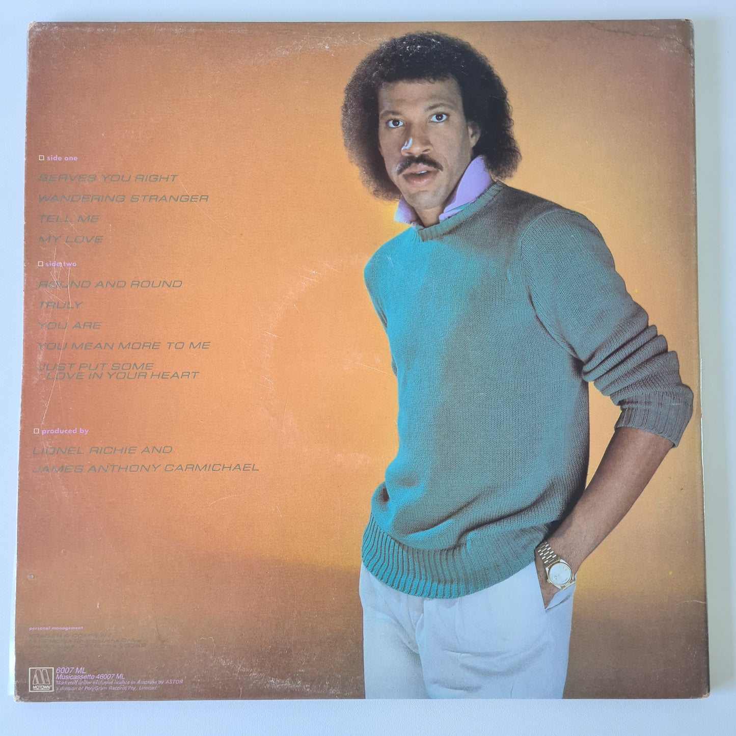 Lionel Richie – Lionel Richie - 1982 (Gatefold) - Vinyl Record LP