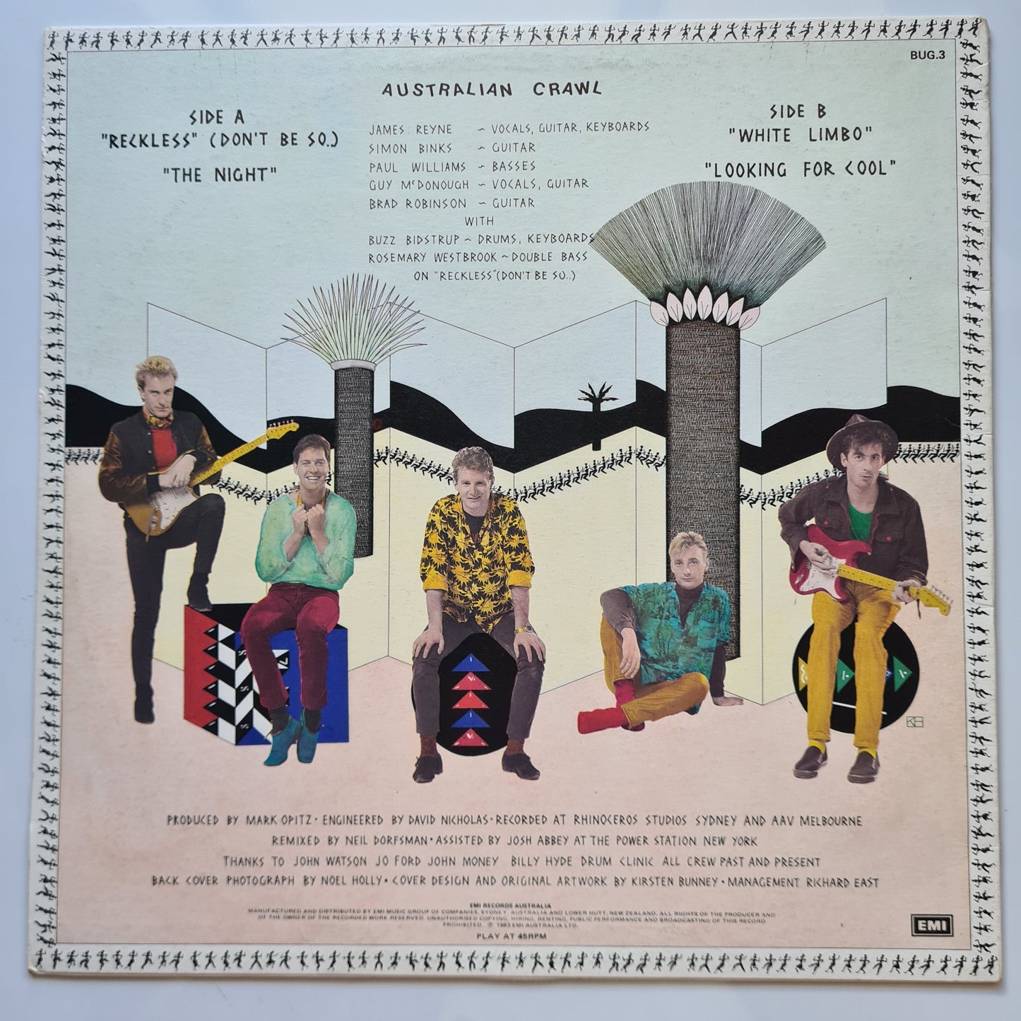 Australian Crawl – Semantics - 1983 - Vinyl Record LP