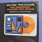 Split Enz – True Colours - 1980 (2020 40th Anniversary Remix Edition, Orange Vinyl In Blue/Orange Sleeve) - Vinyl Record LP (Brand New Sealed)