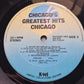 Chicago – Chicago Greatest Hits Volume 1 & 2 - 1981 - Vinyl Record 2LP