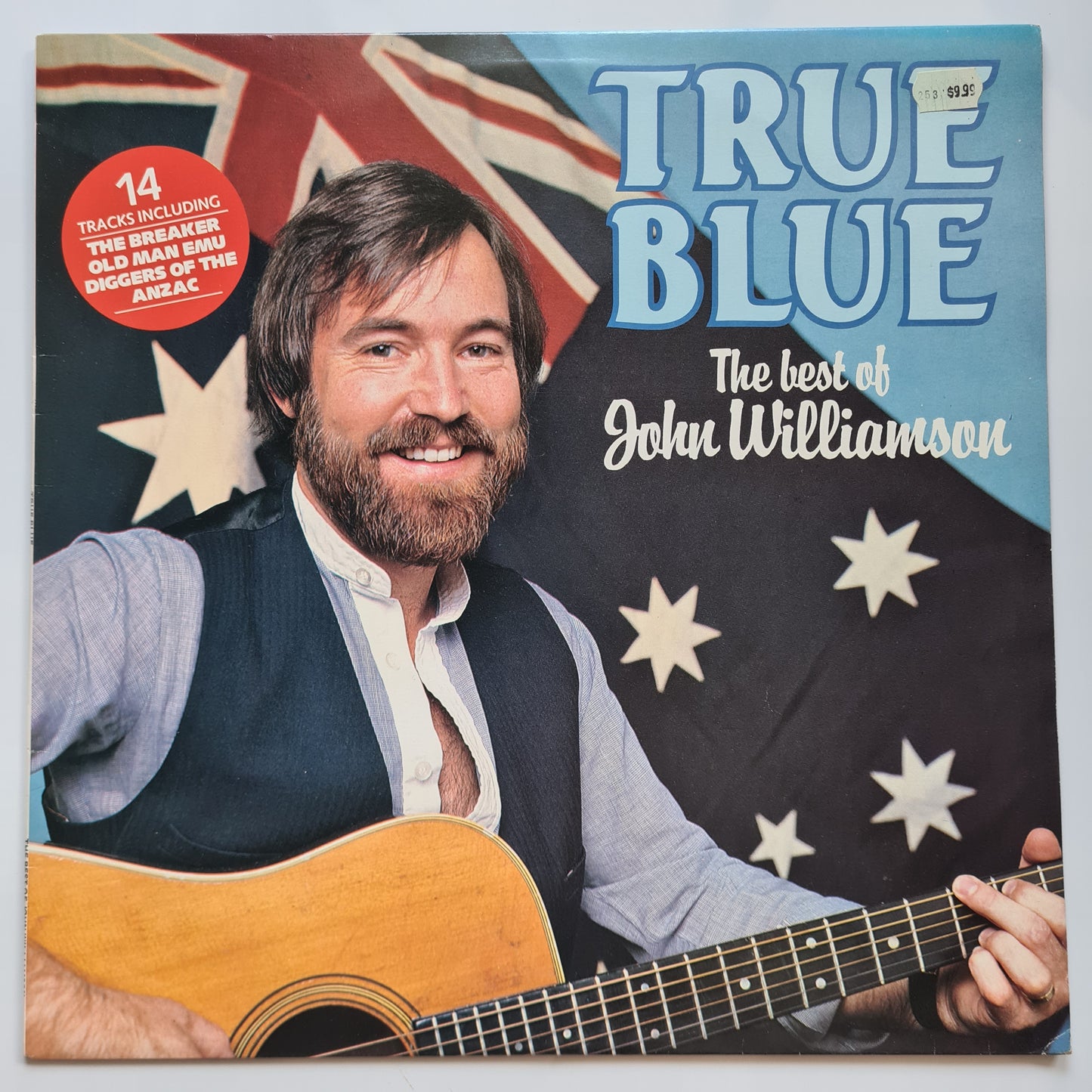 John Williamson - True Blue: The Best Of John Williamson - 1982 - Vinyl Record LP