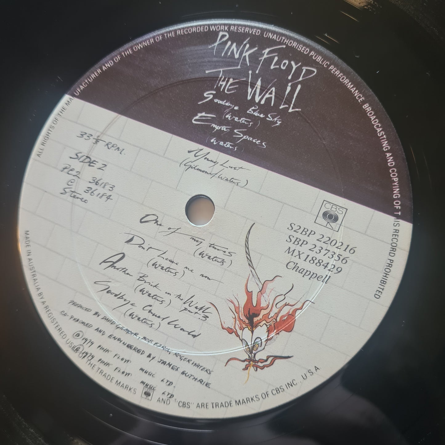 Pink Floyd – The Wall - 1979 - Vinyl Record 2LP