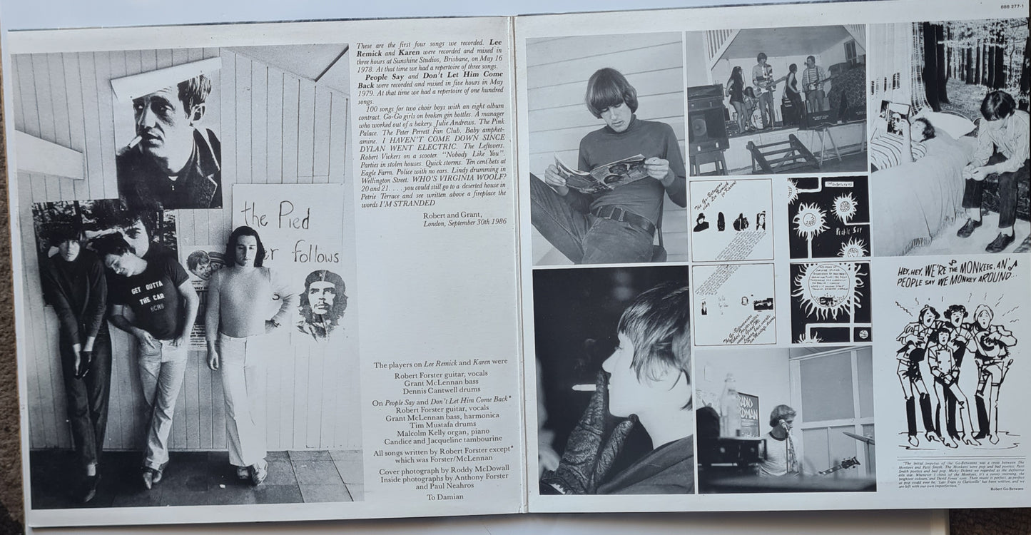 The Go-Betweens – The Able Label Singles - 1988 - Vinyl Record LP