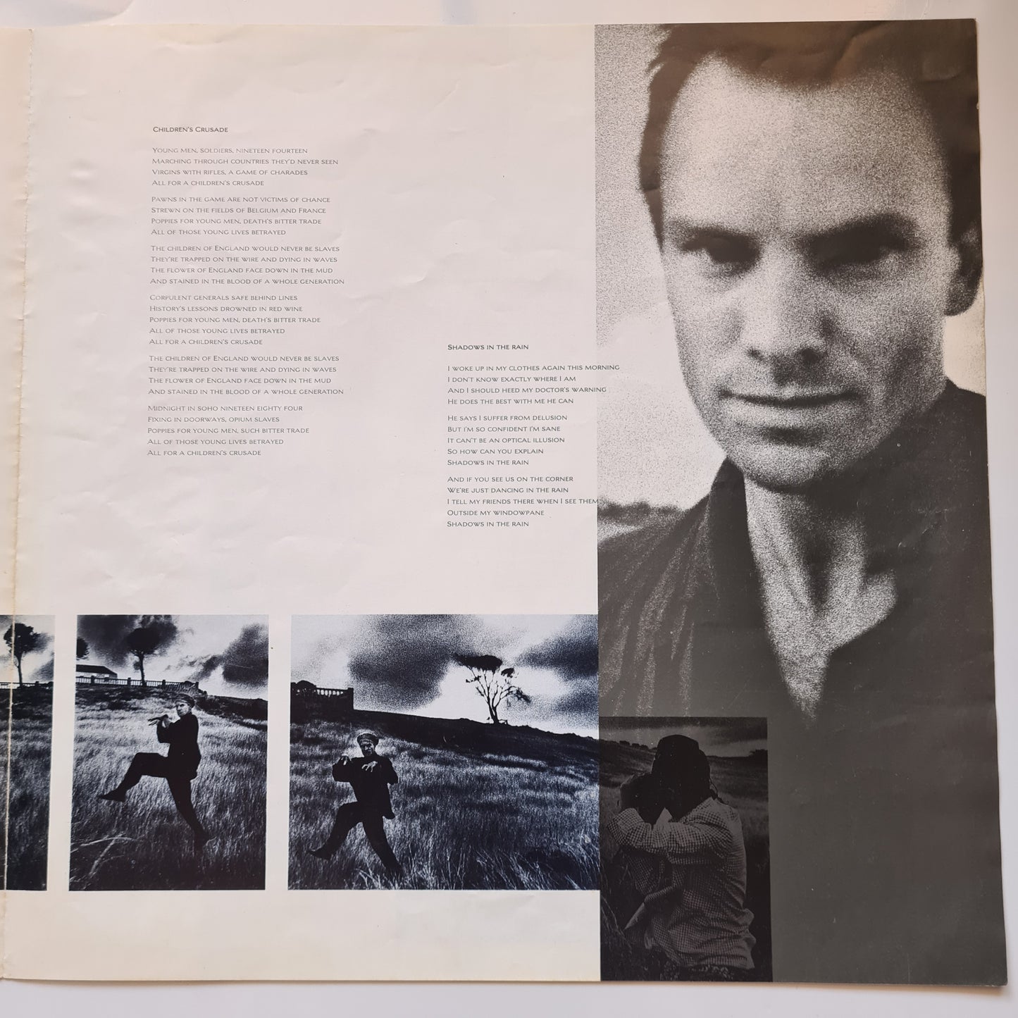 Sting – The Dream Of The Blue Turtles - 1985 - Vinyl Record LP