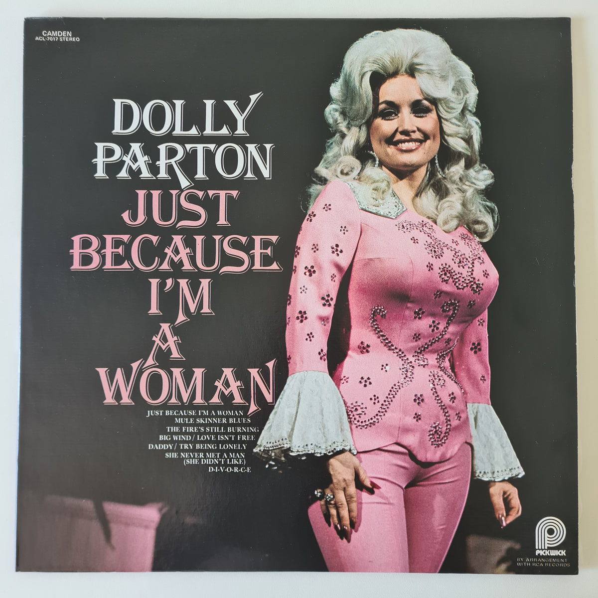 Dolly Parton - Just Because I'm A Woman - 1976 (USA Pressing) - Vinyl Record LP