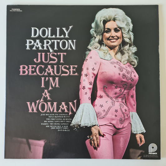Dolly Parton - Just Because I'm A Woman - 1976 (USA Pressing) - Vinyl Record LP