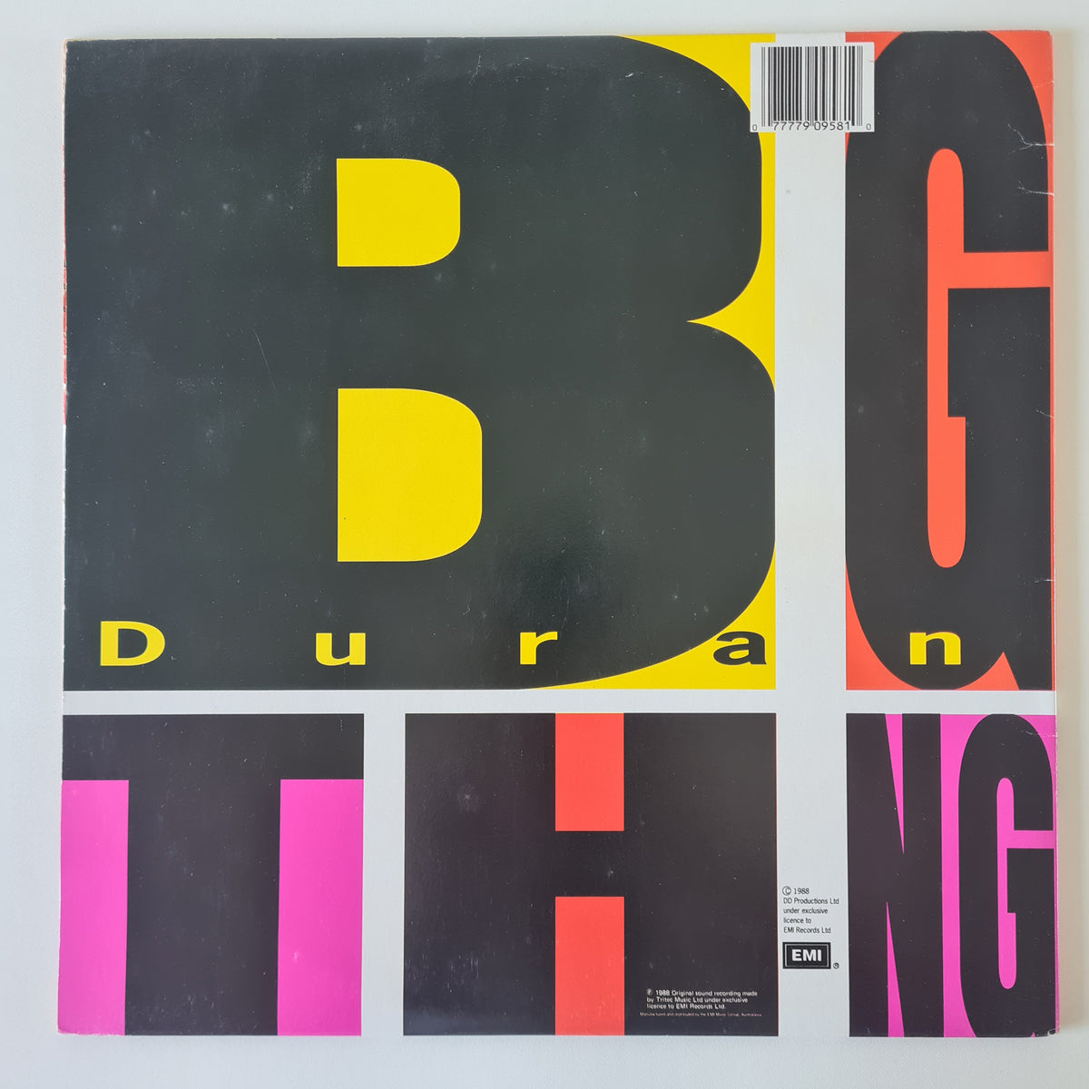 Duran Duran – Big Thing - 1988 - Vinyl Record LP