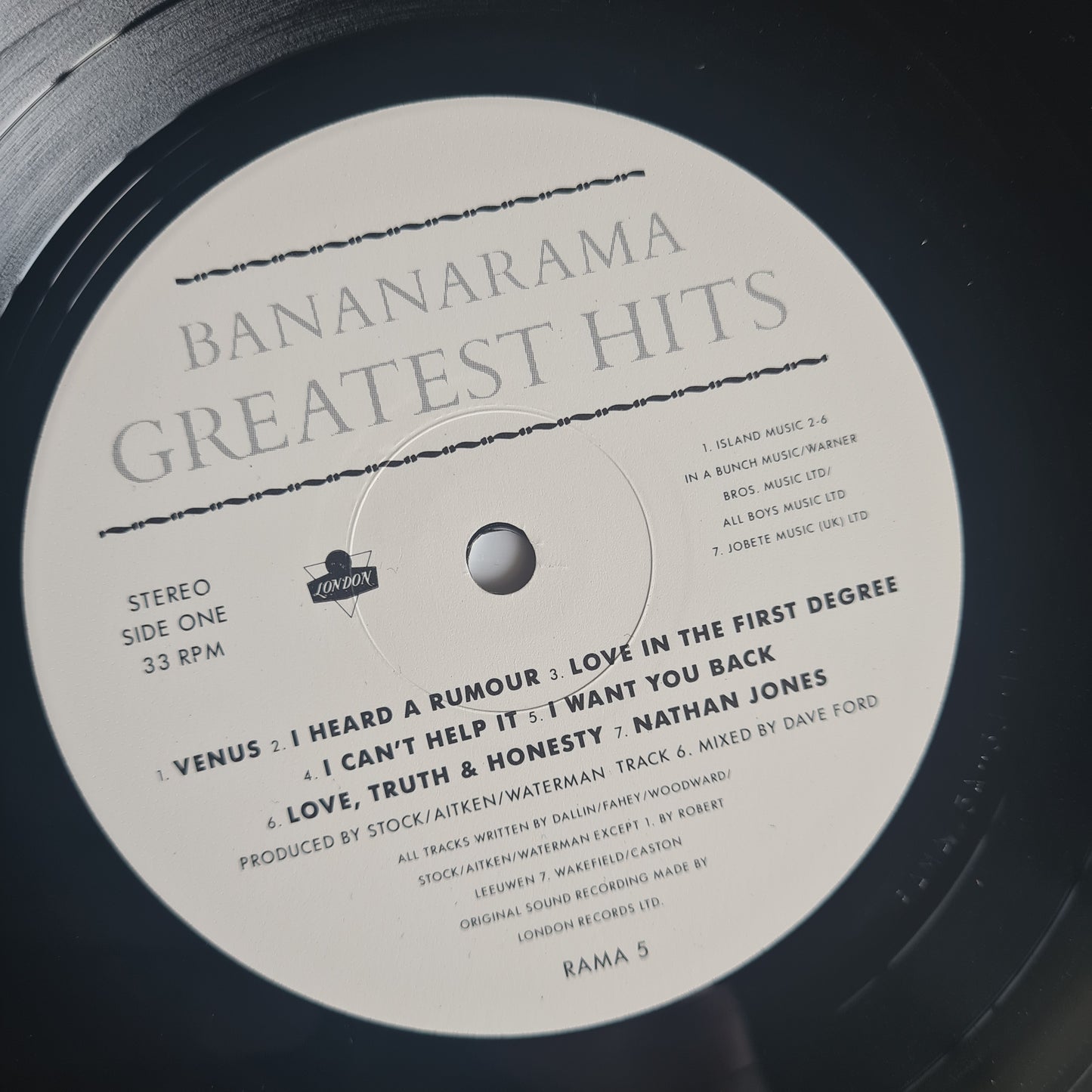 Bananarama – The Greatest Hits Collection - 1988 (UK Pressing) - Vinyl Record LP