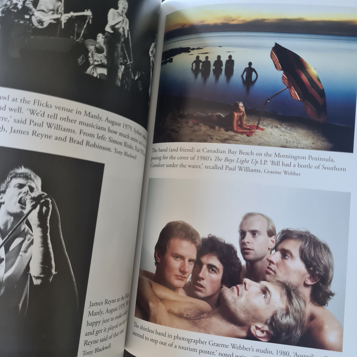 Reckless: The Saga of Australian Crawl - by Jeff Apter - 2026 Paperback Biography Book by Sound Hound Records