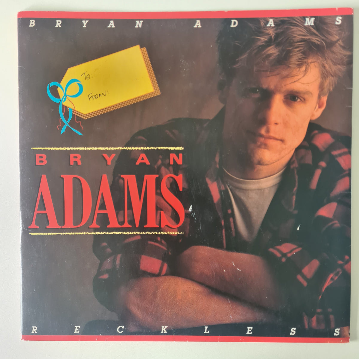 Bryan Adams – Reckless - 1984 (Australian Only XMAS Gift Pack Edition) - Vinyl Record LP