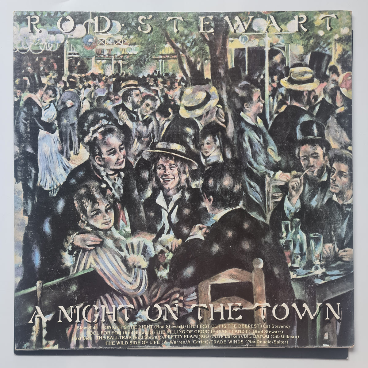 Rod Stewart – A Night On The Town - 1976 - Vinyl Record LP