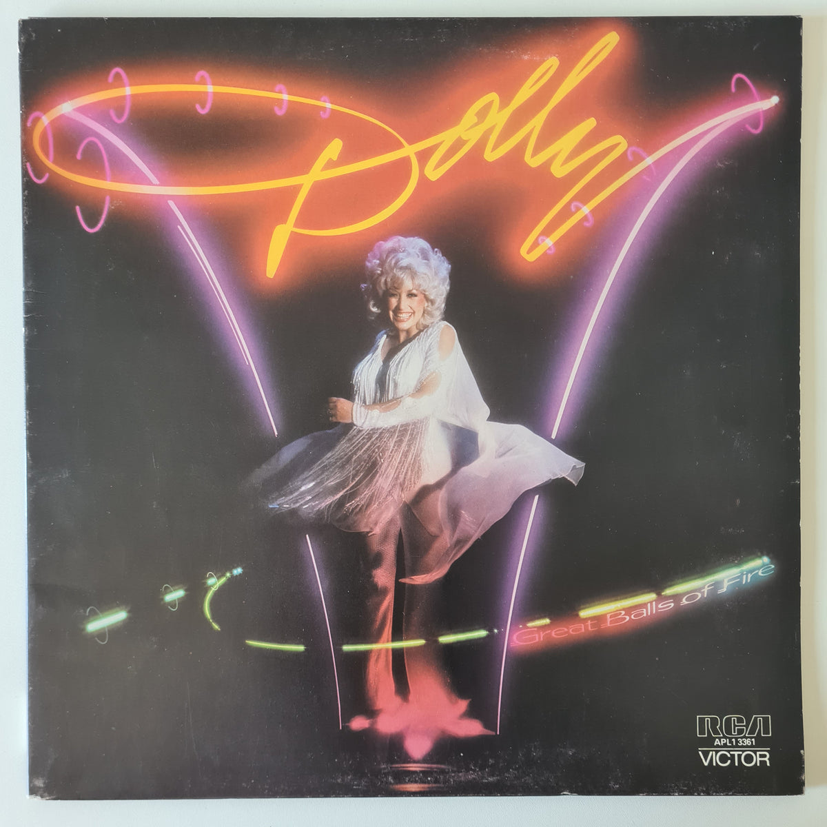 Dolly Parton - Great Balls Of Fire - 1979 - Vinyl Record LP