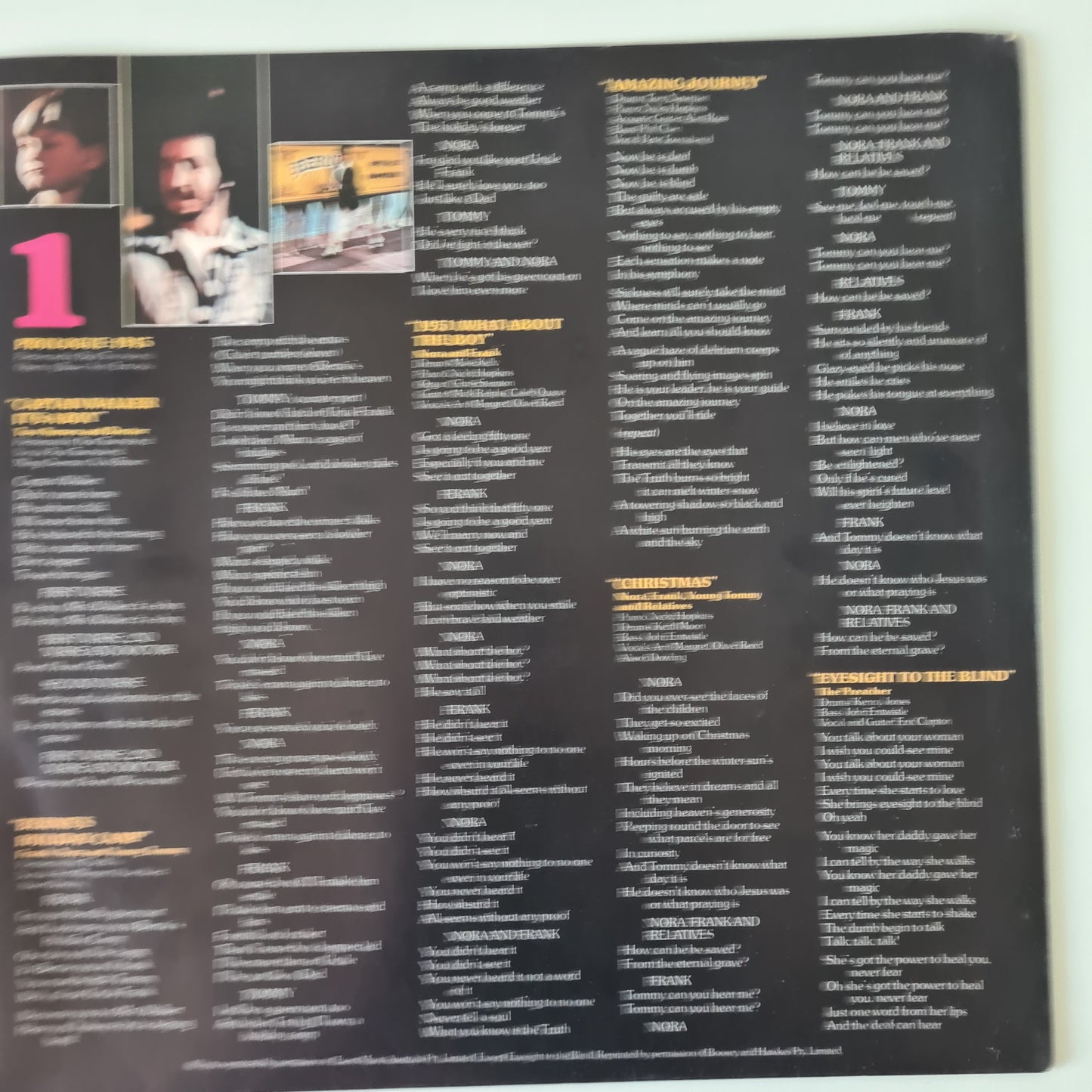 The Who, Elton John & Other Artists – Tommy: The Movie - 1975 - Vinyl Record 2LP
