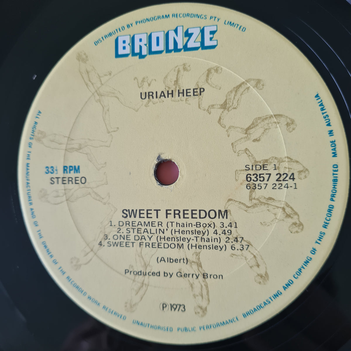 Uriah Heep – Sweet Freedom - 1973 - Vinyl Record LP