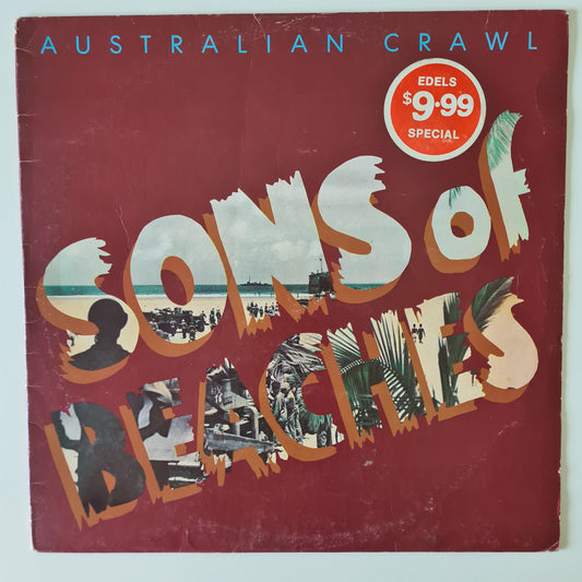 Australian Crawl – Sons Of Beaches - 1982 - Vinyl Record LP