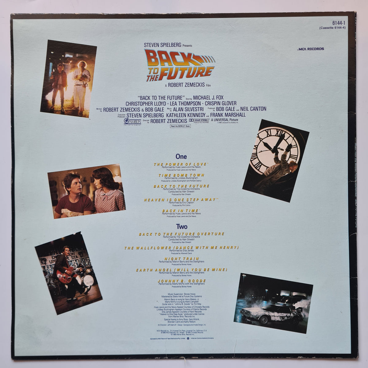 Various – Back To The Future (Music From The Motion Picture Soundtrack) - 1985 - Vinyl Record LP